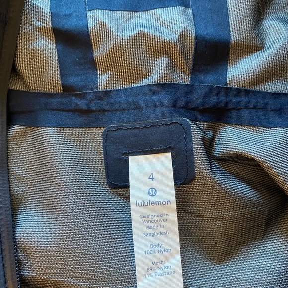 Lululemon navy blue rain coat New without tags - Picture 6 of 8